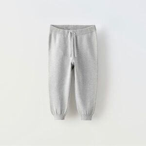 Zara basic knit jogger pants girls 5-6T